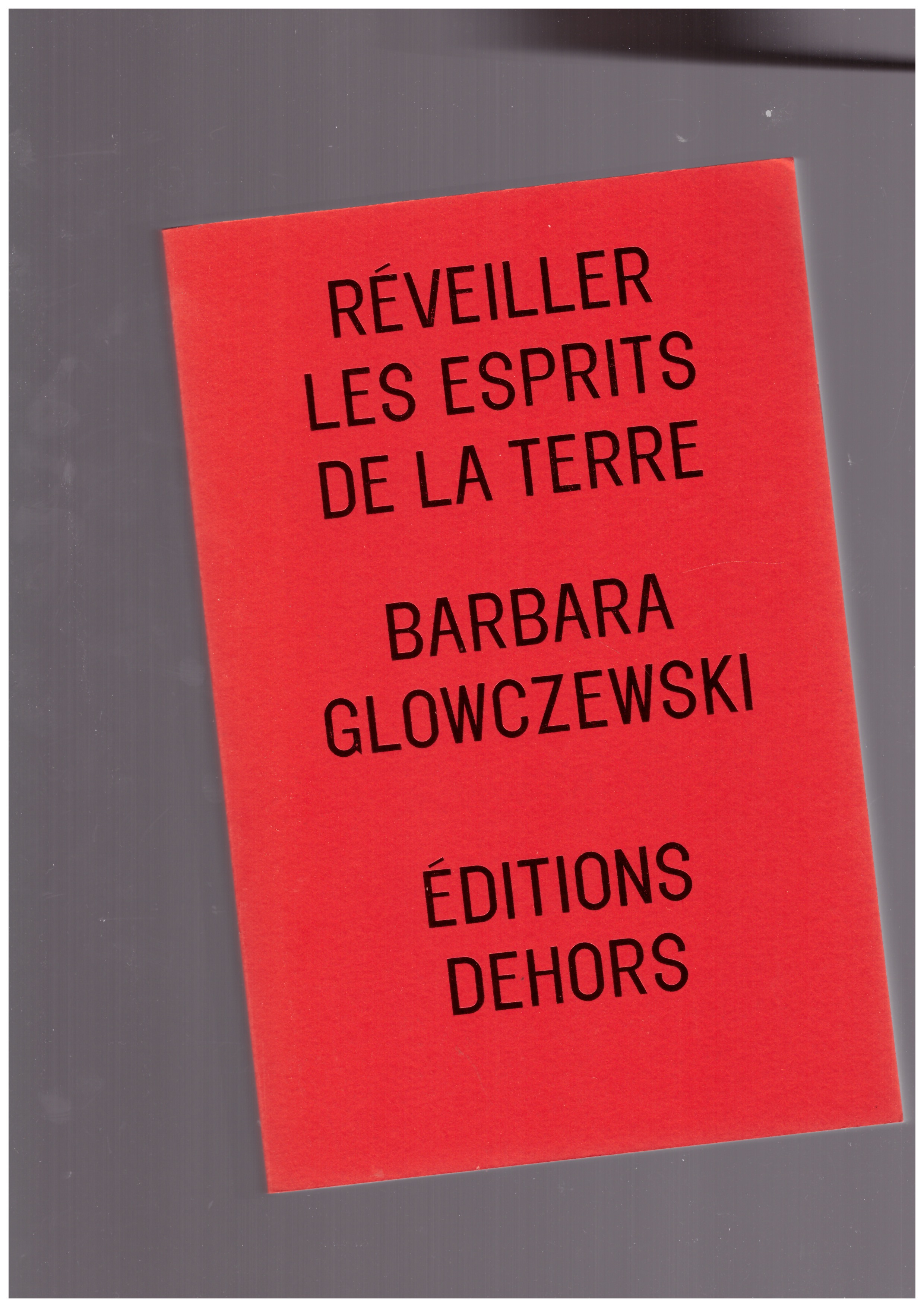 GLOWCZEWSKI, Barbara - Réveiller les esprits de la terre